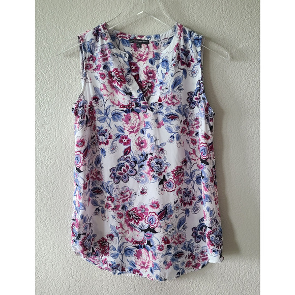 Adrianna Papell Tops - Adrianna Papell Floral Pullover Blouse SZ Small Office Work Career Travel